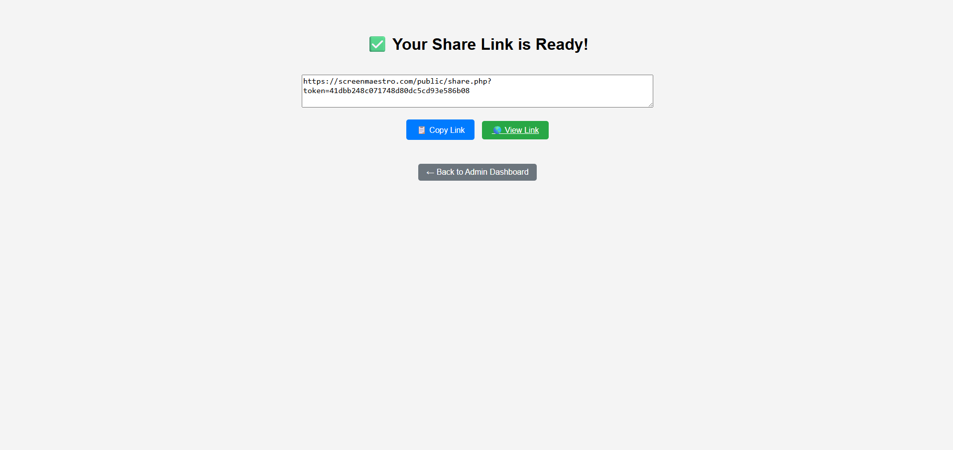 Share Screen